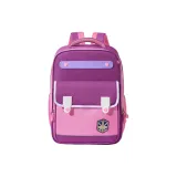 Жёлтый логотип на тёмно-фиолетовом фоне