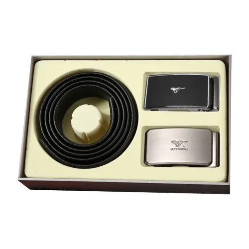 SEPTWOLVES Ritual Inspired Автоматическая застежка Деловой повседневный стиль Ремни из коровьей кожи Мужской Ширина 3 см