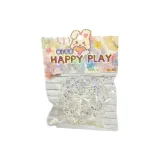 Прозрачный малиновый игрушечный стресс-бол