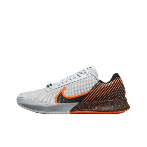 Nike Court Vapor Low Топ Теннисные Кроссовки Мужские Белый Оранжевый Черный