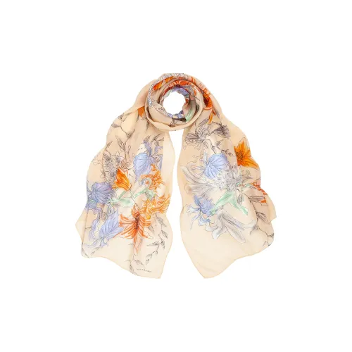 MARJAKURKI Шелковые шарфы для женщин