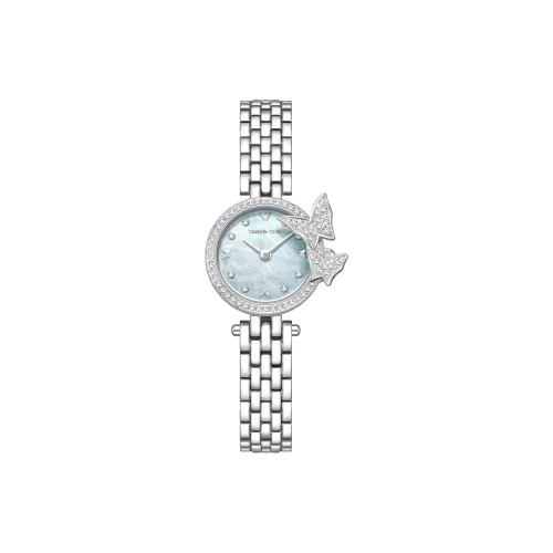 Darwin Core Кварцевый механизм нержавеющая сталь ремешок женские часы жемчужная раковина цвет циферблат часов