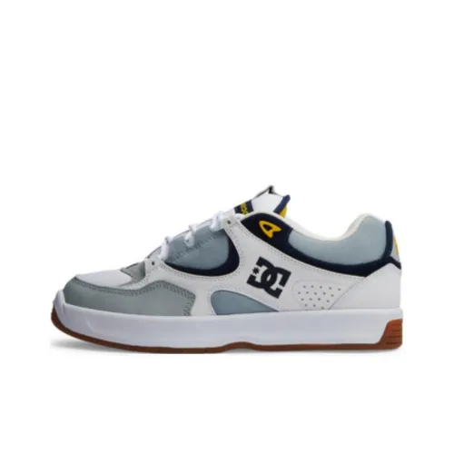 DC Shoes Lynx Zero Износостойкий Легкий Низкий Топ Кроссовки для скейтбординга Мужские Синие Серые