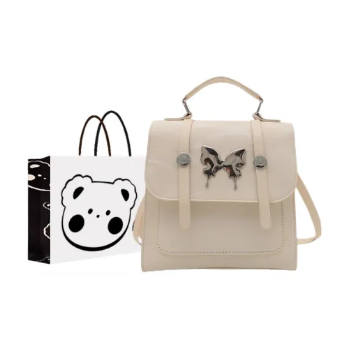 NX DOUGHNUT ПУ (полиуретан) Рюкзак Женский Белый