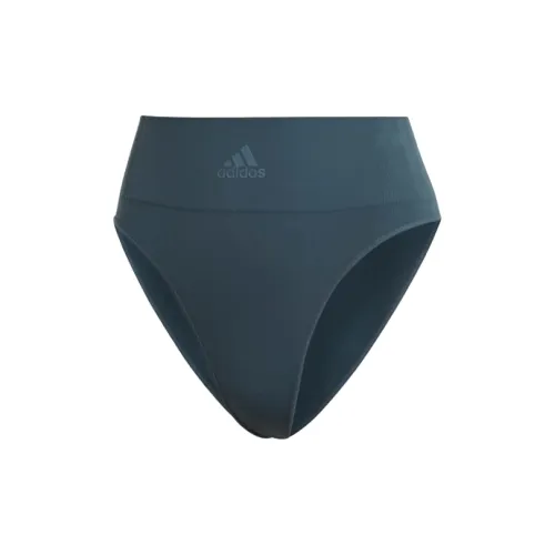 Adidas ACTIVE SEAMLESS MICRO STRETCH String Tights Briefs Bikini Women Arctic Blue