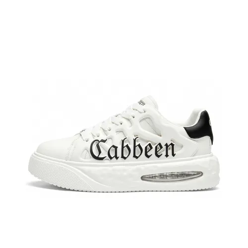 Cabbeen Охлаждающий Теплоизоляционный Базовый Универсальный Легкий и Дышащий Низкий Топ Скейтборд Кроссовки Мужские Черный Белый