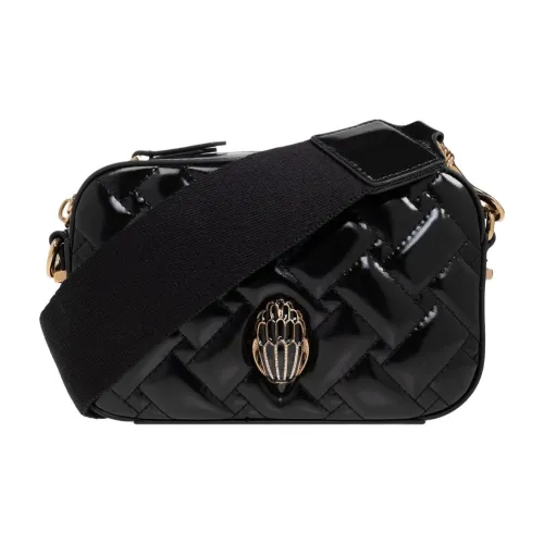 Kurt Geiger London Сумка через плечо из кожи женская черная