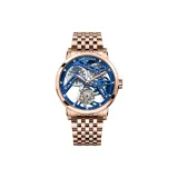 9004D9 Синий золото-Стальной браслет