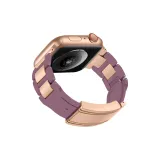 Дым Фиолетовый (Розовое Золото Застежка)