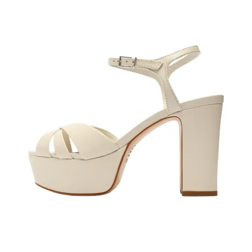 Schutz Keefa One Ремень Сандалии 10,5 см Женские Бежевые