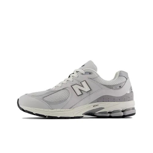 New Balance NB 2002R Устойчивый к истиранию Низкий Топ Повседневная Беговая Обувь Мужская Светло-Серый