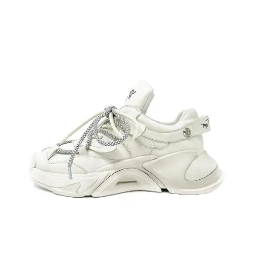 CINDY C ERIC Легкий Низкий Топ Толстая Подошва Кроссовки Женские Белые