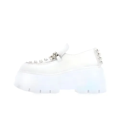 MIU MIU Платформа Обувь Женская Белая