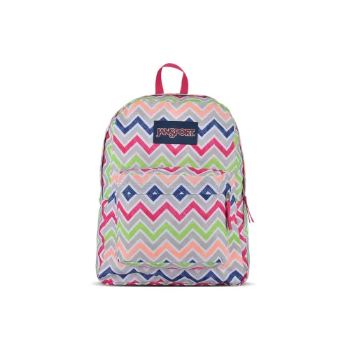 JanSport Спортивная ткань рюкзак обычный унисекс Wave многоцветные полосы