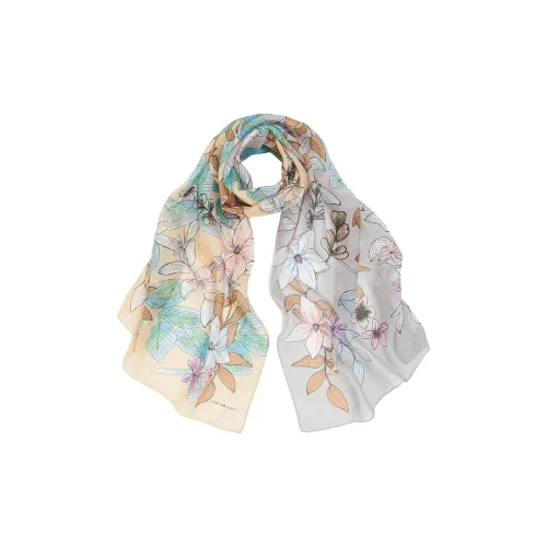 MARJAKURKI Шелковые шарфы для женщин