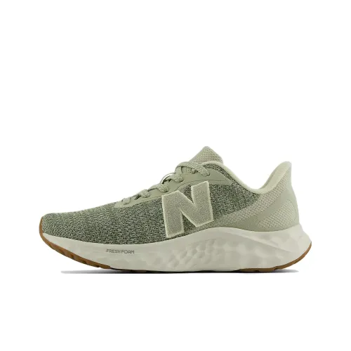 New Balance NB Свежий Foam Arishi V4 Low Топ Повседневные Беговые Кроссовки Женские Зеленые