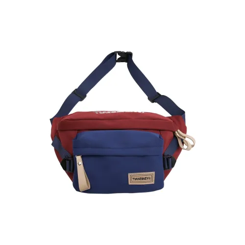 MOK Nylon Sling Bag Унисекс Черный Хаки Зеленый Синий