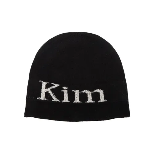 MATIN KIM Linen Beanies Unisex Black