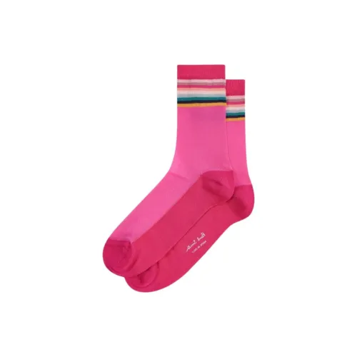 Paul Smith 1 шт Розовые Женские Носки MID до икры