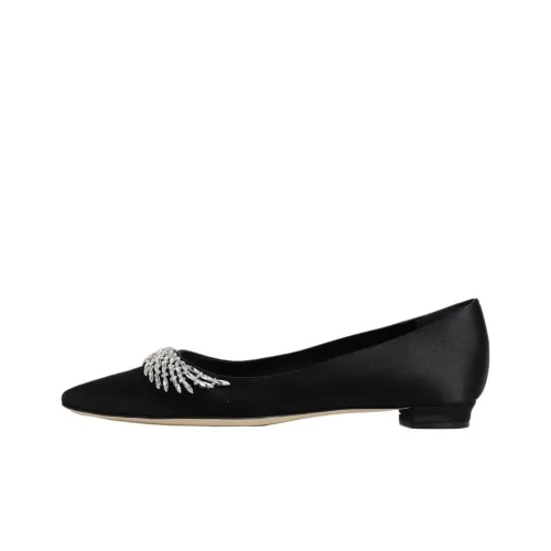 MANOLO BLAHNIK Женские повседневные туфли Черный Женские