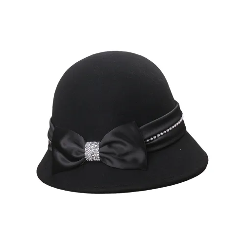 MITHAOL KUSC Шерсть Шляпы ведра Женские