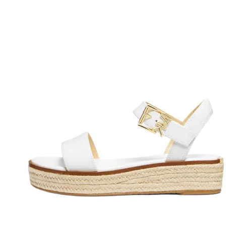 MICHAEL KORS Richie one Ремень Сандалии 4CM Женские Белые