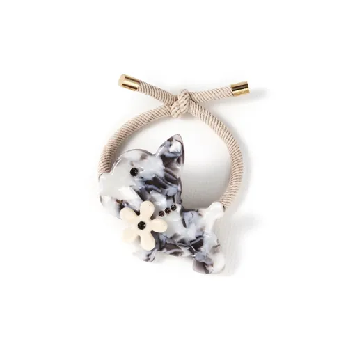 CAROMAY Резинки для волос с ацетатной пластиной и спиралью Женские