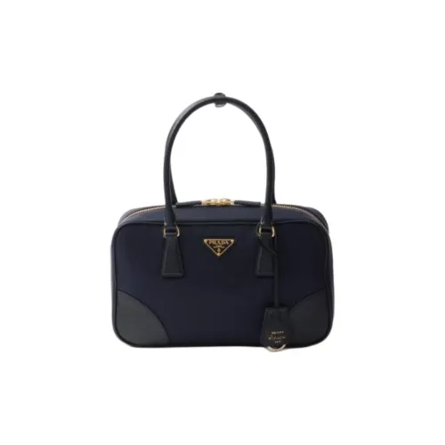 PRADA RE Edition Переработанный нейлон Сумка Средний Женский Морской синий