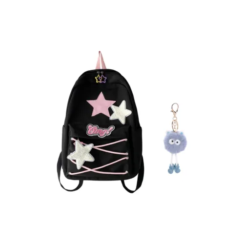 KAMLUI Композитная ткань Рюкзак Стандартный Унисекс Черный