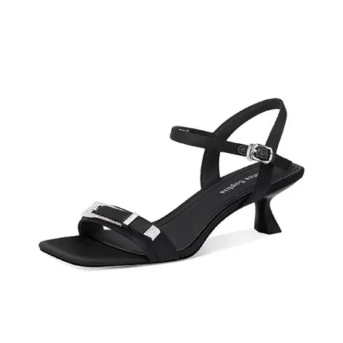 JESSICA SOPHIA One Ремешок Сандалии 4,5 см Женские Черные