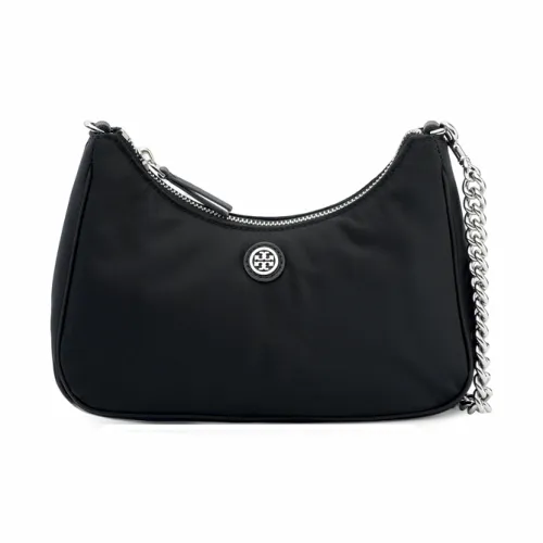 TORY BURCH Переработанный нейлон Сумка через плечо Сумка на плечо Женская Черная