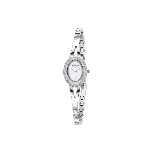 THCN Кварцевый механизм Женские часы 18мм*23мм*6мм Жемчужная раковина Цвет