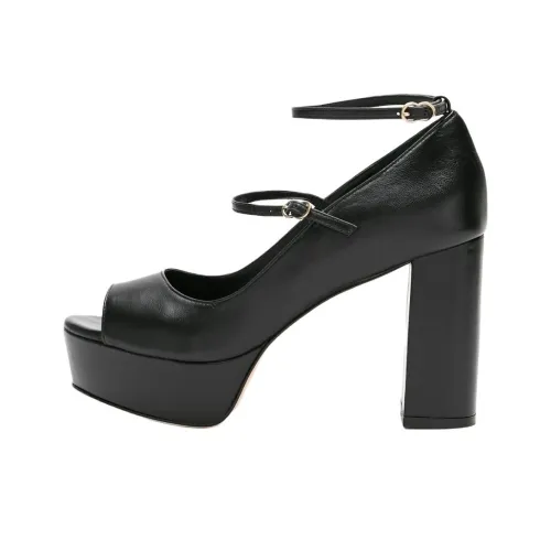 Sarah Chofakian Lilly One Strap Sandals 10 см Женские Черный