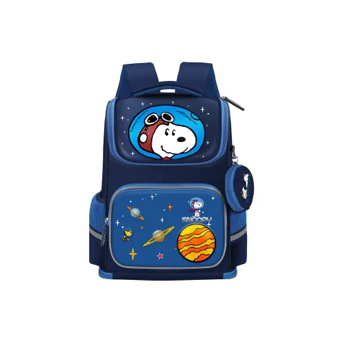 SNOOPY Полиэстер Elementary School Student Backpack Стандартный Детский Синий Розовый