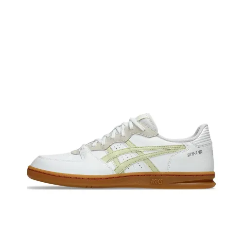 Comme des Garçons Homme Deux x Asics Skyhand Устойчивые к истиранию Низкие Кроссовки для скейтбординга Мужские Белый Желтый