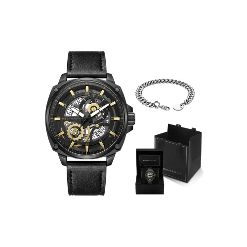 BCBGMAXAZRIA Наручные часы Кварцевый механизм Черный циферблат Мужские часы