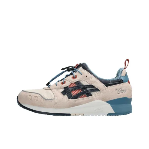 Mita Кроссовки X KEBOZ x Asics Gel Lyte 3 Low Топ Повседневные Беговые Кроссовки Унисекс Коричневый Черный