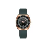 Розовый корпус, зеленый ремень