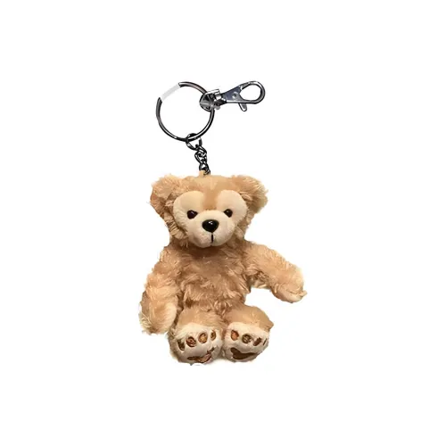 Disney Даффи Сидячая поза Кольцо для ключей Умбра Кукла Плюшевая Подвеска Стандартная Высота Шанхайский Дисней