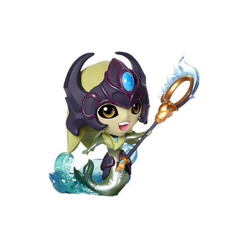 Лига Легенд Nami The Tidecaller Lol League of Legends Чиби Фигурки 10,1 см