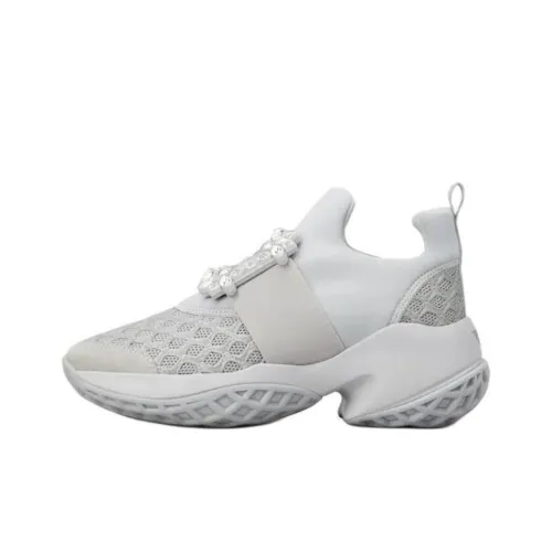 Roger Vivier VIV' RUN Low Топ Повседневная обувь Женская Серый