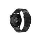 Титан Металл - выпуклый ремешок [черный] примерно 71 г