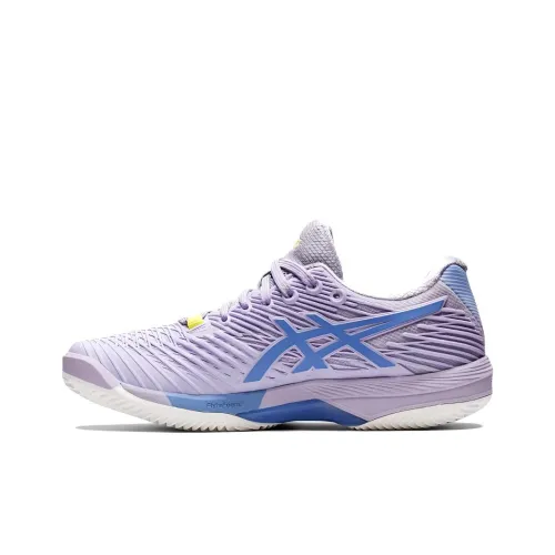 Asics Solution Speed FF 2 Clay Low Top Теннисные Кроссовки Женские Фиолетово-Синие