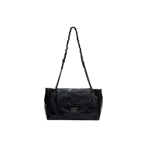 DALO ПУ (полиуретан) Сумка через плечо Женская Светлый хаки Коричневый Кофейный Черный