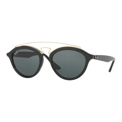 RayBan Металлические Ацетатные Солнцезащитные Очки Aviator Женские Черные