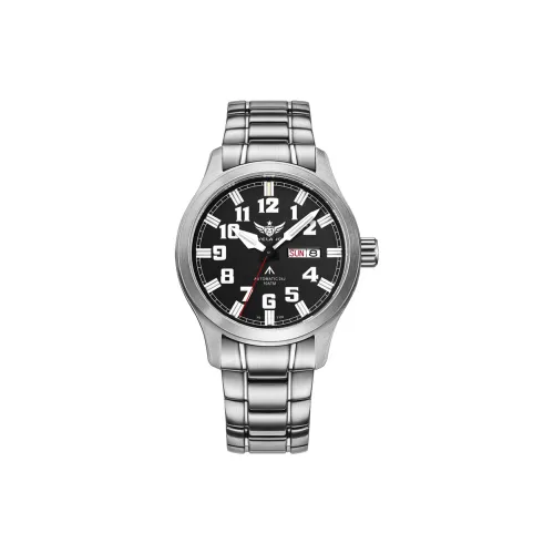 YELANG Автоматический Механический Механизм Мужские Часы 42 мм Черный