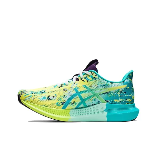 Asics Noosa Tri 14 Low Топ Беговые кроссовки Женские Мятно-зеленый