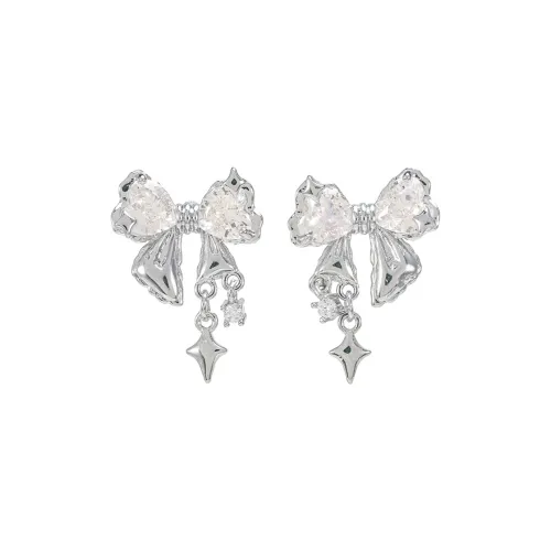 BETTERSAY 925 стерлинговое серебро булавка с серьгами цирконий женские