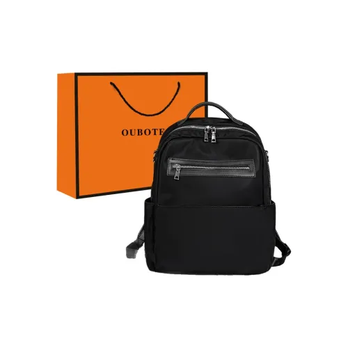 OUBOTE Оксфорд Рюкзак Стандартный Женский Черный Абрикосовый Туманно-Белый Темно-Синий Коричневый Абрикосовый Коричневый