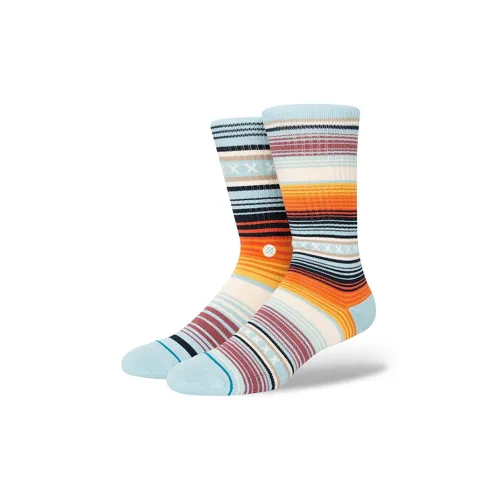 Stance High Socks Unisex 1 Pack Light Blue Stance Высокие носки Унисекс 1 упаковка Светло-синий